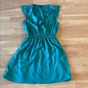 Teal green dress